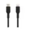 Image de BOOST CHARGE - Câble Lightning - 24 pin USB-C mâle pour Lightning mâle - 1 m - noir - Alimentation USB (18 W)