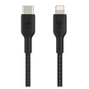 Image de BOOST CHARGE - Câble Lightning - USB-C mâle pour Lightning mâle - 1 m - noir - Alimentation USB (18 W) - pour Apple iPad/iPhone/iPod (Lightning)