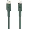 Image de Cable en PVC, USB-C vers litghtning, longueur 1m, vert nuit