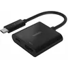 Image de Belkin Adaptateur USB-C vers HDMI + recharge (prise en charge de la vidéo 4K UHD, alimentation Passthrough jusqu’à 60 W pour les appareils connectés, adaptateur HDMI pour MacBook Pro) en occasion ou reconditionné