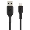 Image de Belkin Câble Lightning (câble Boost Charge Lightning vers USB pour iPhone, iPad, AirPods, câble de recharge certifié MFi pour iPhone, noir, 1 m, pack de 2) en occasion ou reconditionné