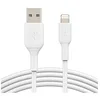 Image de Belkin Câble Lightning (câble Boost Charge Lightning vers USB pour iPhone, iPad, AirPods, câble de recharge certifié MFi pour iPhone, Blanc, 1 m, pack de 2) en occasion ou reconditionné