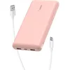 Image de Belkin batería externa portátil de 10000mAh, cargador externo USB-C con 1 puerto USB-C y 2 puertos USB-A, power bank de 15W, batería portátil para iPhone, Galaxy, Pixel, AirPods, iPad y otros- Or rose en occasion ou reconditionné
