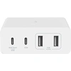 Image de BOOST CHARGE GaN - Adaptateur secteur - 108 watt - 4 connecteurs de sortie (2 x USB, 2 x USB-C) - blanc