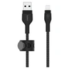 Image de BOOST CHARGE - Câble Lightning - USB mâle pour Lightning mâle - 1 m - noir