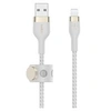 Image de BOOST CHARGE - Câble Lightning - USB mâle pour Lightning mâle - 3 m - blanc