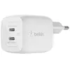 Image de Double chargeur secteur USB-C GaN 45W, blanc