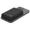 Image de Batterie externe 5000 mAh sans fil, magnetique, support inclus, noir
