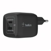 Image de Double chargeur secteur USB-C GaN 45W, noir