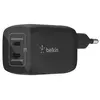 Image de CHARGEUR SECTEUR 65W 2 PORTS USB-C , POWER DELIVERY, NOIR