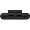 Image de Hub 4 ports (2 USB-C et 2 USB-A) avec câble de 2 m - noir