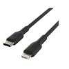 Image de BOOST CHARGE - Câble Lightning - 24 pin USB-C mâle pour Lightning mâle - 2 m - noir - Alimentation USB (18 W)