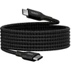 Image de Belkin BoostCharge câble USB-C vers USB-C, charge rapide avec technologie Power Delivery 240 W, certification USB-IF, pour iPhone 16, 15, MacBook Pro, Chromebook, Samsung Galaxy, iPad, etc., 2 m, noir en occasion ou reconditionné