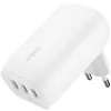 Image de Belkin BoostCharge Chargeur Secteur 3 Ports USB-C avec PPS de 67 W (pour appareils USB-C PD 3.1 comme l’iPhone 16 (Tous modèles), MacBook Pro, AirPods, Galaxy, etc., Blanc) en occasion ou reconditionné