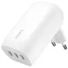 Image de secteur 3 ports USB-C 67W, blanc.