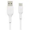 Image de BOOST CHARGE - Câble USB - 24 pin USB-C (M) pour USB (M) - USB 2.0 - 1 m - blanc (pack de 2)