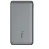 Image de BOOST CHARGE - Banque d'alimentation - 10000 mAh - 15 watt - 3 A - 3 connecteurs de sortie (2 x USB, USB-C) - sur le câble : USB-C - gris sidéral