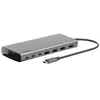 Image de CONNECT 8-in-1 Dual Display Core Hub - Station d'accueil - USB-C - 2 x HDMI - 1GbE