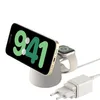 Image de Belkin BoostCharge Pro Station de Recharge 2-en-1 avec Qi2, 15 W, Compatible MagSafe, pour iPhone 17, iPhone Air, Pixelsnap, Apple Watch, AirPods, Adaptateur Secteur Inclus - Beige en occasion ou reconditionné