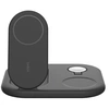 Image de Socle de recharge 3-en-1 aimanté (Qi2) et pliable, 15W, noir