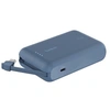 Image de BOOST CHARGE - Banque d'alimentation - avec câble intégré - 10000 mAh - 20 watt - 3 A - Fast Charge - 2 connecteurs de sortie (USB-C) - bleu