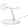 Image de BoostCharge Pro 3-in-1 - Support de chargement sans fil - avec Qi2 + adaptateur secteur - 15 Watt - Fast Charge - blanc