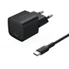 Image de Belkin Chargeur Secteur USB-C (25W, câble USB-C de 60 W et de 1 m, Prise USB pour Smartphone, PD 3.0 avec PPS, pour Apple iPhone 16 Serie, iPad Pro, Samsung Galaxy S25, Nintendo Switch, etc., Noir) en occasion ou reconditionné