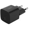 Image de secteur USB-C 25W Power Delivery, noir.