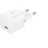Image de secteur USB-C 25W Power Delivery, blanc.