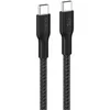 Image de BoostCharge Pro - Câble USB - 24 pin USB-C (M) pour 24 pin USB-C (M) - 3 m - Alimentation USB (240 W), câble tressé - noir
