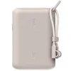 Image de BOOST CHARGE - Banque d'alimentation - avec affichage - 10000 mAh - 20 watt - PD - 2 connecteurs de sortie (USB-C) - sur le câble : USB-C - sable
