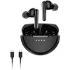 Image de Belkin SoundForm Rhythm True Wireless Écouteurs sans Fil avec ANC et Micro Intégré, Réduction Active du Bruit, Recharge Rapide USB-C, Autonomie De 28 h, Indice D'étanchéité IPX5, Bluetooth, Noir en occasion ou reconditionné