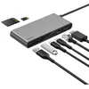 Image de Belkin Connect Hub USB C 8-en-1, Prise en Charge De La Résolution 4K à 60 Hz, Fonctionne avec Mac, Windows, Chromebook, PD de 100 W, Transfert De Données De 10 Gbit/s, Ethernet De 2,5 Gbit/s - Gris en occasion ou reconditionné