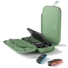 Image de Belkin Gaming Pochette de rangement avec batterie externe 10 000 mAh pour Nintendo Switch 2 (écran LCD, recharge rapide de 30W, compartiments pour AirTag et cartes de jeux, Vert) en occasion ou reconditionné