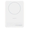 Image de BOOST CHARGE - Banque d'alimentation - mince, magnétique - 5000 mAh - 15 Watt - Fast Charge (USB-C, magnétique) - sur le câble : USB-C - blanc