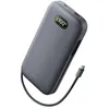 Image de Belkin UltraCharge Pro Batterie Externe 27000mAh, Chargeur Portable avec Câble USB-C Intégré, USB PD 240 W, Power Bank Charge Rapide pour MacBook Pro, iPhone, iPad, Galaxy, Pixel, etc., Gris en occasion ou reconditionné