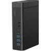 Image de CONNECT - Station d'accueil - pour ordinateur portable, tablette, smartphone, ordinateur de bureau - USB-C - USB-C, 2 x DP, 3 x HDMI - 2.5GbE - 180
