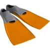 Image de Zoggs - Long Blade Rubber Fin - Palmes natation Grey / Orange - 27 - 29