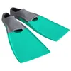 Image de Zoggs - Long Blade Rubber Fin - Palmes natation Grey / Yellow - 37 - 38