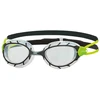 Image de Lunettes de natation Zoggs Predator Noir Vert, Taille Smaller