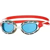 Image de Zoggs - Predator - Lunettes natation White Red - Regular