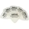 Image de Ernie Ball Lot de 6 médiators Prodigy, en forme de bouclier, 2,0 mm, blanc en occasion ou reconditionné