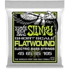 Image de 2818 Filet Plat Regular Slinky Flatwound Short Scale 45-105 Cordes guitares basses 4