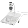 Image de - microscope numérique eflex 78x/324x avec support à col flexible et socle