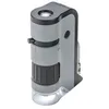 Image de Microscope Carson MicroFlip 100-250x UV & LED pour l'éducation STEM, les étudiants - Adaptateur inclus avec l'application CarsonCam qui permet de le convertir en microscope numérique (MP-250) en occasion ou reconditionné