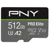 Image de PRO Elite - Carte mémoire flash (adaptateur microSDXC vers SD inclus(e)) - 512 Go - A2 / Video Class V30 / UHS-I U3 / Class10 - microSDXC UHS-I