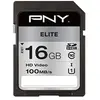 Image de Carte mémoire Elite SDHC 16 Go Class 10 UHS-I U1 Noir