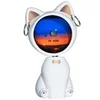 Image de Lampe Projecteur LED FONGWAN Veilleuse de lever du soleil pour Enfant Chambre - chat blanc 11cm
