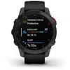 Image de Garmin - Epix Sapphire Titane - Montre GPS Black DLC / Bracelet Noir -