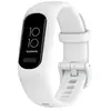 Image de vívosmart 5 - Suivi d'activités avec bande - silicone - blanc - taille du bracelet : S/M - monochrome - Bluetooth, ANT+ - 24.5 g